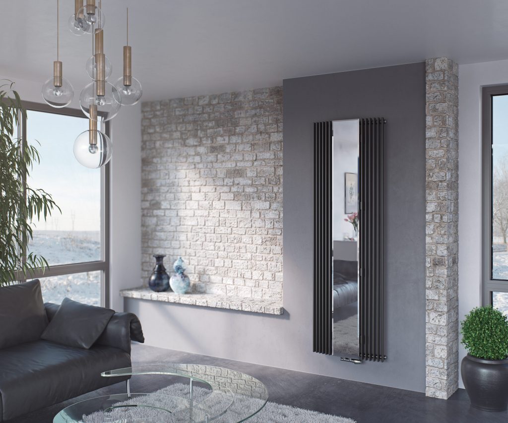 Designer Radiators and Heated Towel Rails for Bathrooms 4 mirrored radiator