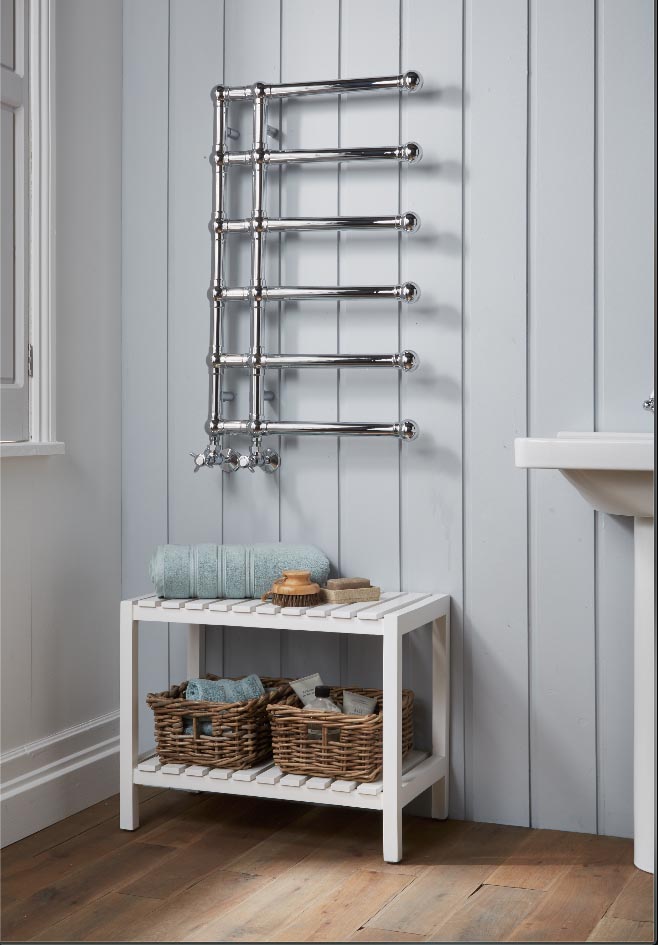 Designer Radiators and Heated Towel Rails for Bathrooms 2 heated towel rail chrome