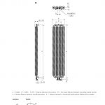 Terma Ribbon Vertical Designer Radiator