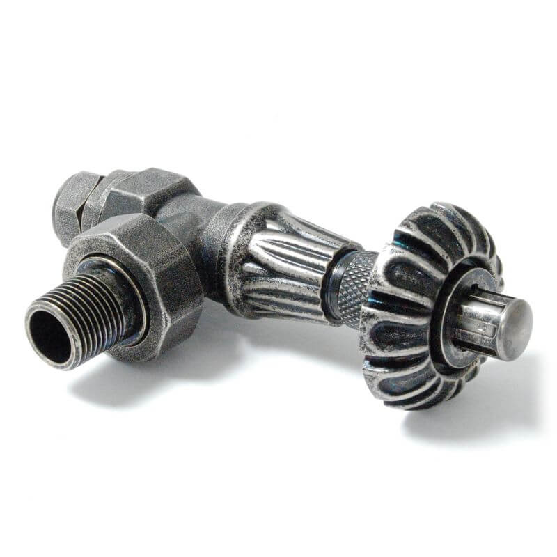 ABB-TRV-PEW-WH_800-1-1.jpg Abbey Thermostatic Radiator Valve & Lock-Shield - Pewter (Angled TRV)
