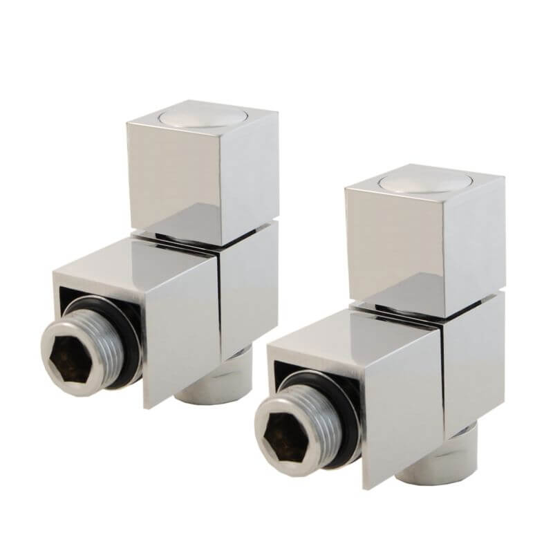 CUBE2-AG-C_800-1.jpg Cube Angled Square Radiator Valves - Chrome