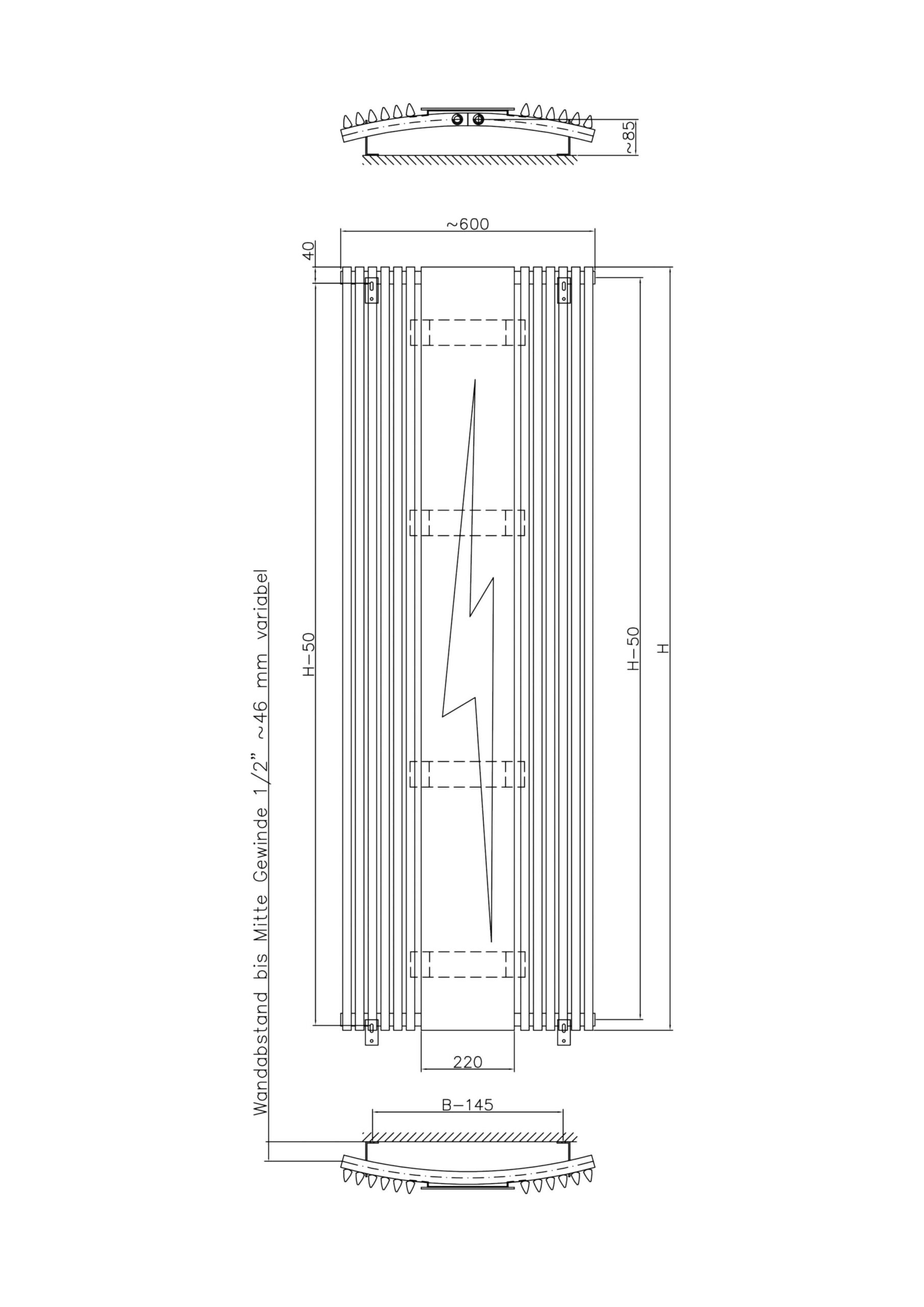 Chorus-Mirror-Drawing-2-Curved-scaled-2.jpg Corus Mirror Curved Designer Radiator (Anthracite)