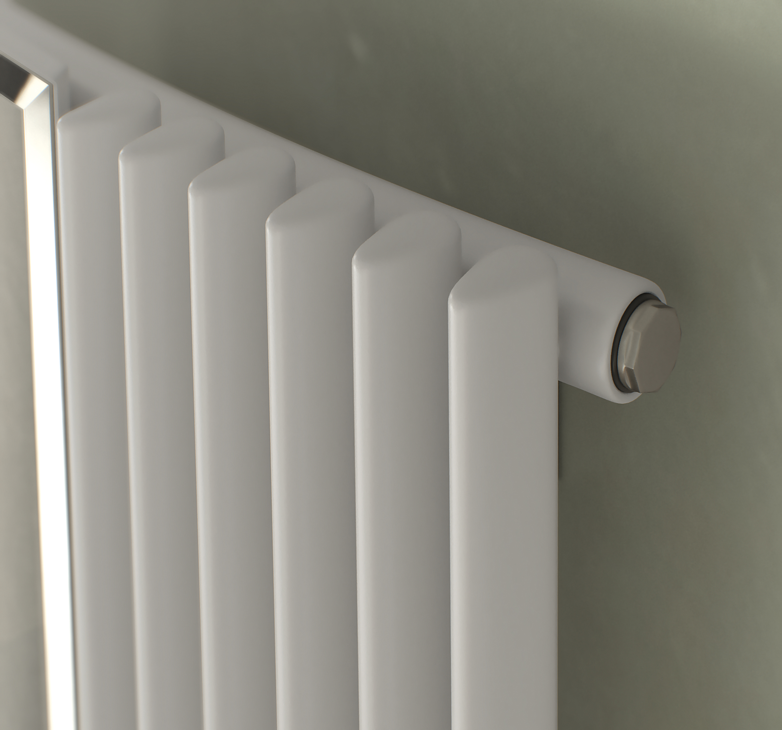 Fusion x64 TIFF File Corus Mirror Curved Designer Radiator (Anthracite)