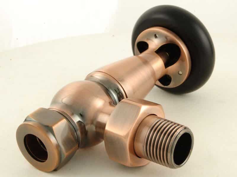 ETO-AG-AC-WH_800-1.jpg Eton Traditional Radiator Valve - Antique Copper (Angled Manual)