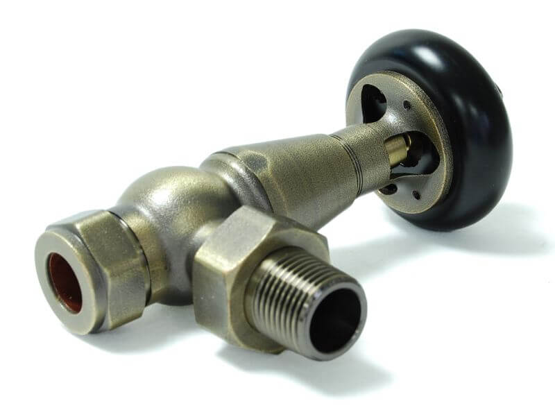 ETO-AG-OEB-WH_800-1.jpg Eton Traditional Radiator Valve - Old English Brass (Angled Manual)
