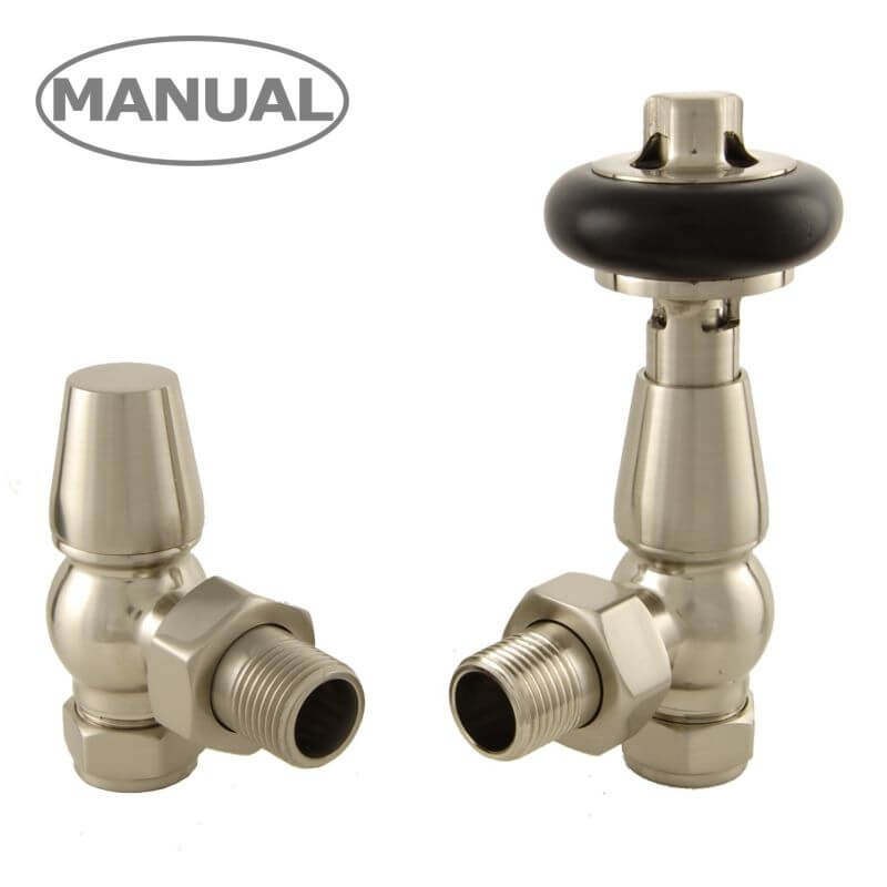 ETO-AG-SN_800-1.jpg Eton Traditional Radiator Valve - Satin Nickel (Angled Manual)