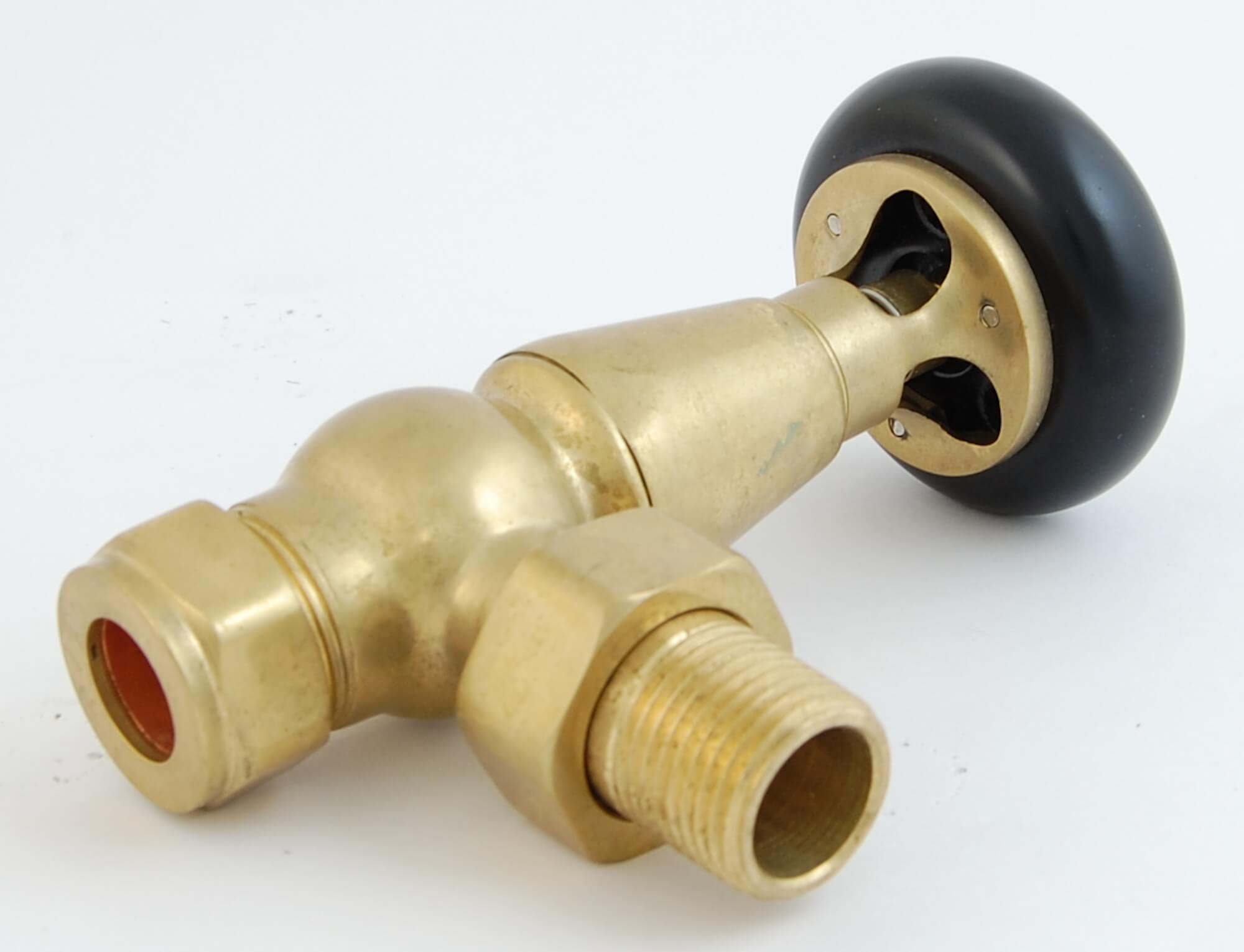 ETO-AG-UB-ALT02-1.jpg Eton Traditional Radiator Valve - Un-Lacquered Brass (Angled Manual)