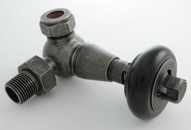 ETO-CR-PEW-CU00_800-1.jpg Eton Traditional Radiator Valve - Pewter (Corner Manual)