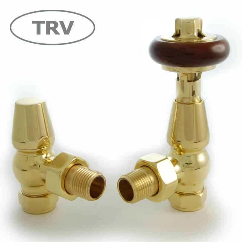 FAR-AG-B_800-1.jpg Faringdon Traditional Thermostatic Radiator Valve - Brass (Angled TRV)