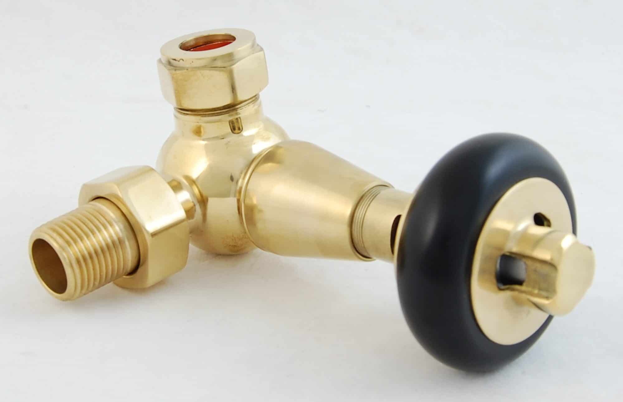 FAR-CR-UB-ALT01-1.jpg Faringdon Traditional Thermostatic Radiator Valve - Un-Lacquered Brass (Corner TRV)