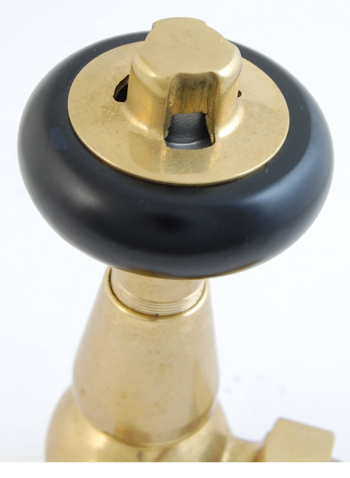 FAR-CR-UB-ALT04-1.jpg Faringdon Traditional Thermostatic Radiator Valve - Un-Lacquered Brass (Corner TRV)
