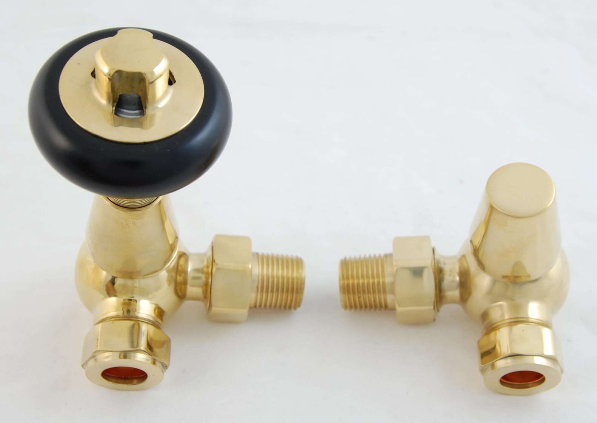 FAR-CR-UB-ALT05-1.jpg Faringdon Traditional Thermostatic Radiator Valve - Un-Lacquered Brass (Corner TRV)