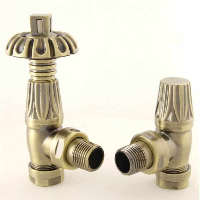GOTHIC-AB_800-1.jpg Gothic Thermostatic Radiator Valve - Antique Brass (TRV)