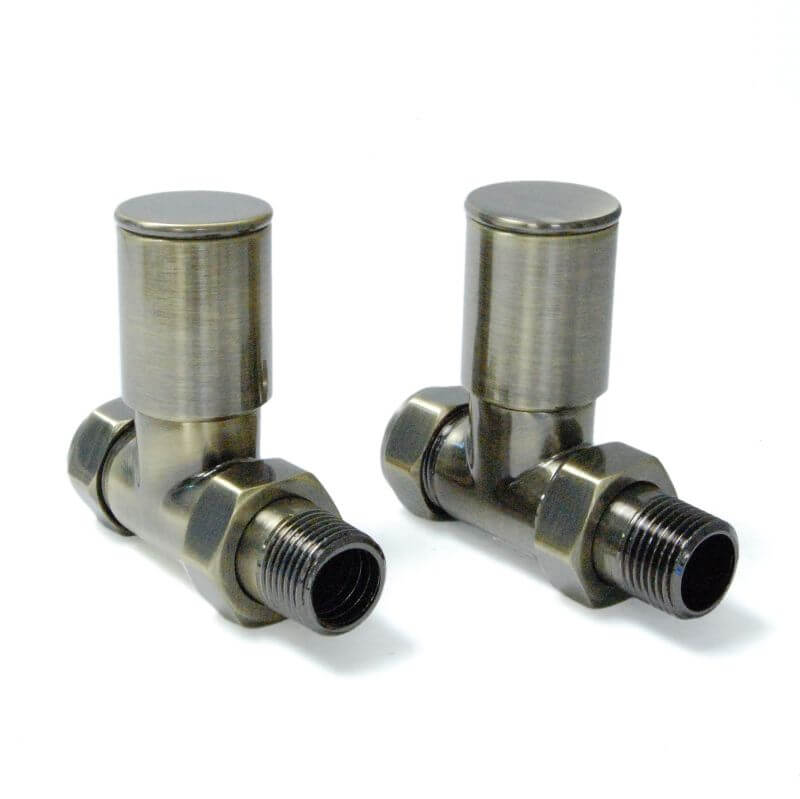 MILAN-2-ST-AB_800-1.jpg Milan Straight Antique Brass Radiator Valves (Pair)