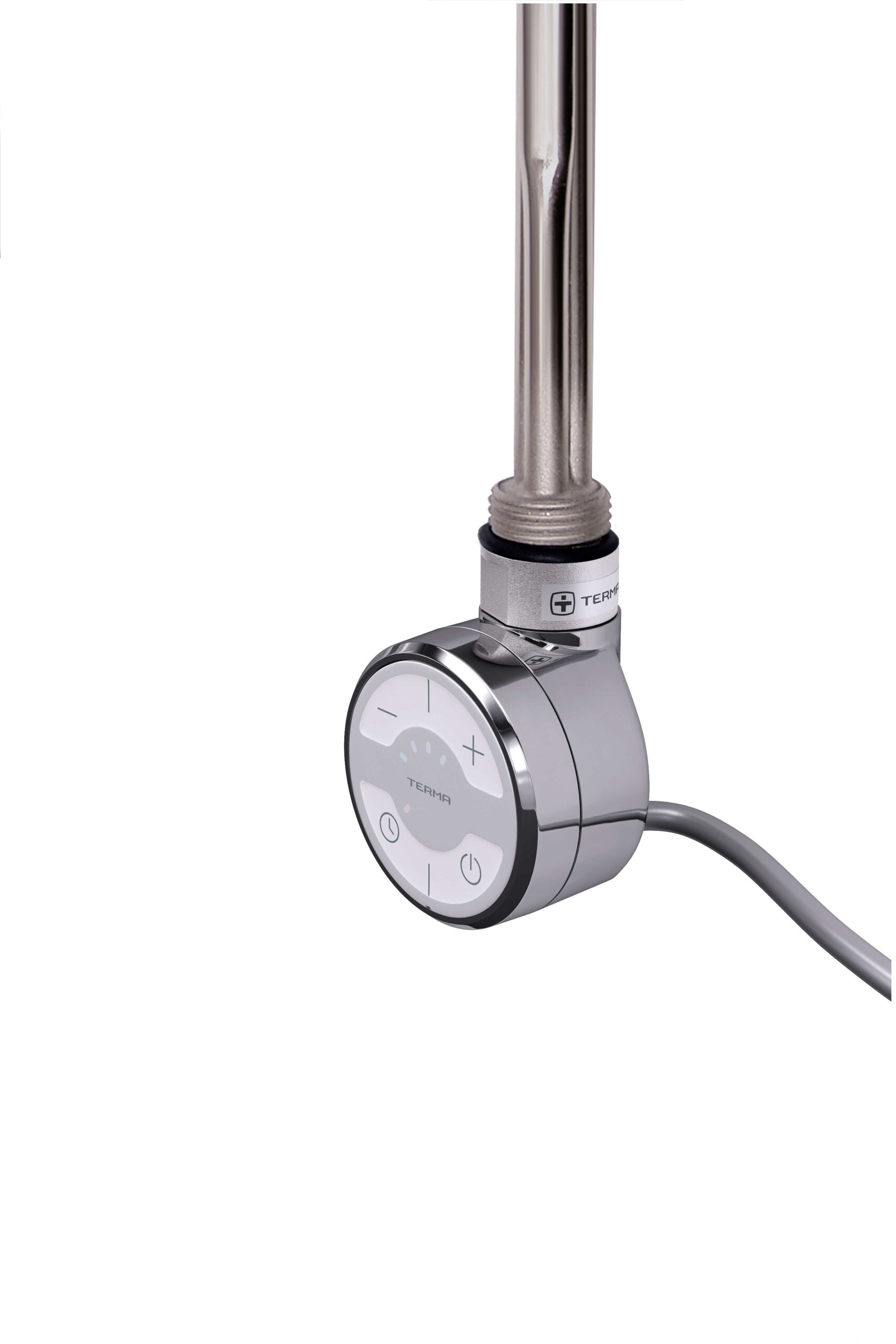 MOA20chrome-1-scaled-2.jpg Terma MOA Thermostatic Heating Element – Chrome with Grey Cable