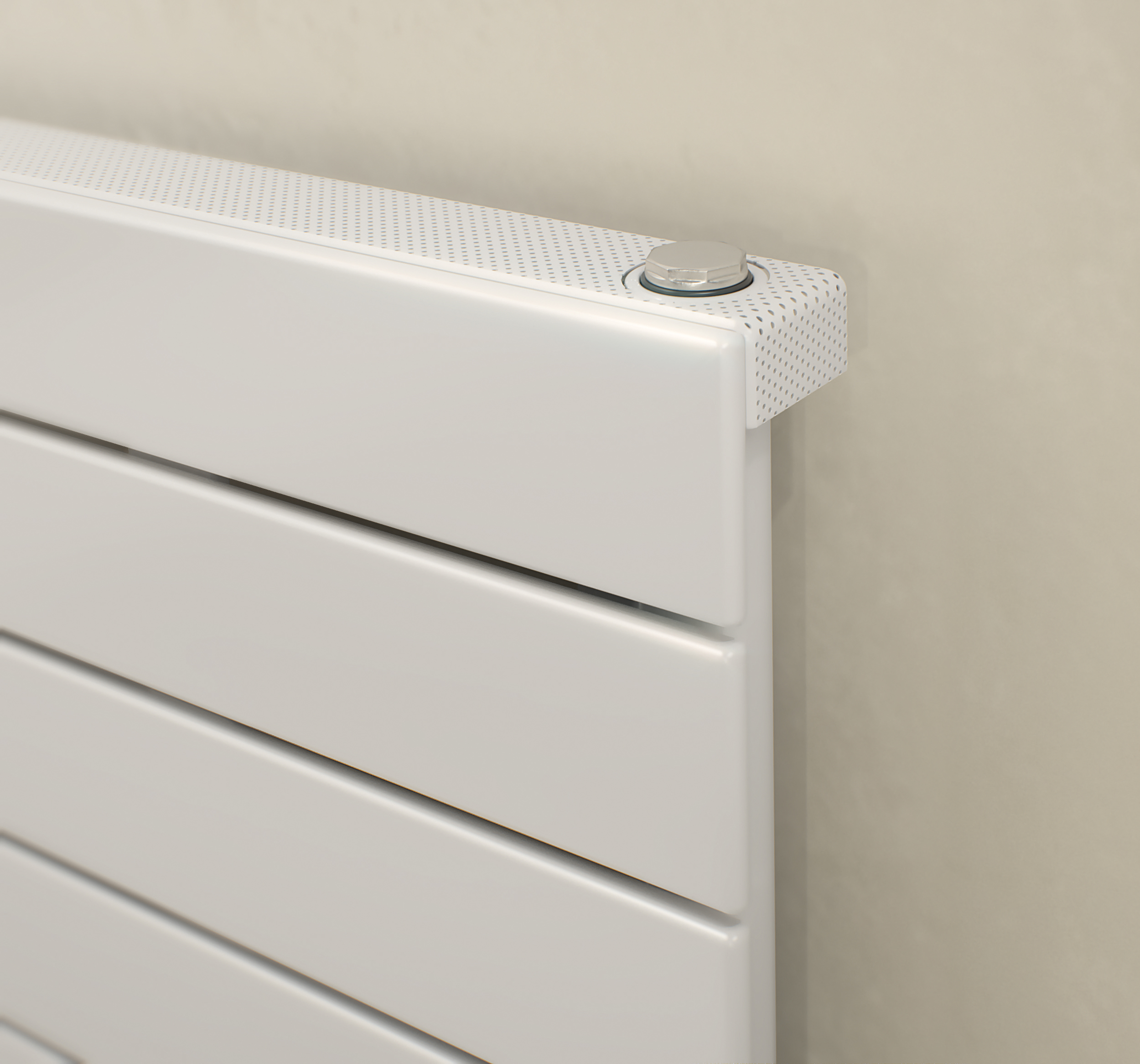 Fusion x64 TIFF File Mars Deluxe Horizontal Designer Radiator (White)
