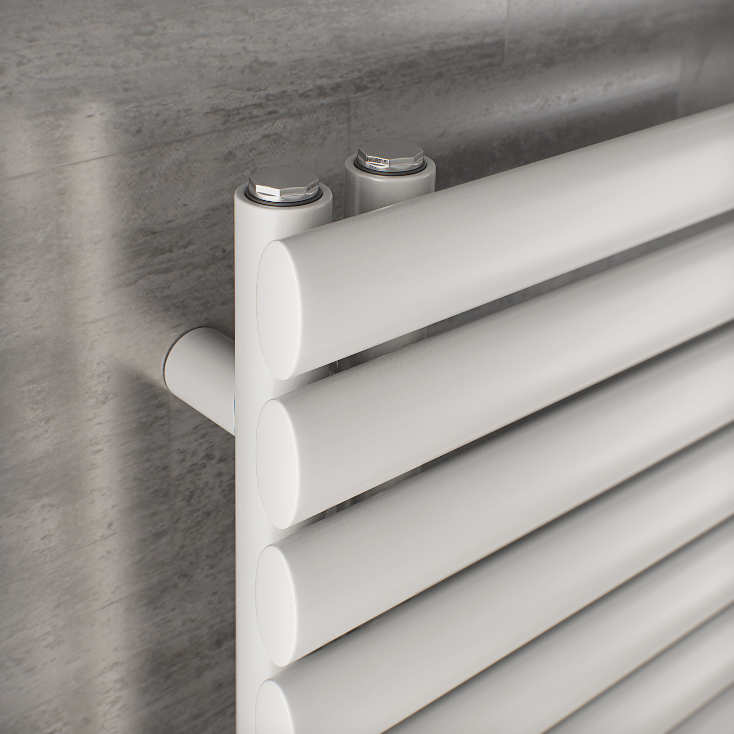 Fusion x64 TIFF File Nova Trium Designer Towel Radiator (WHITE)