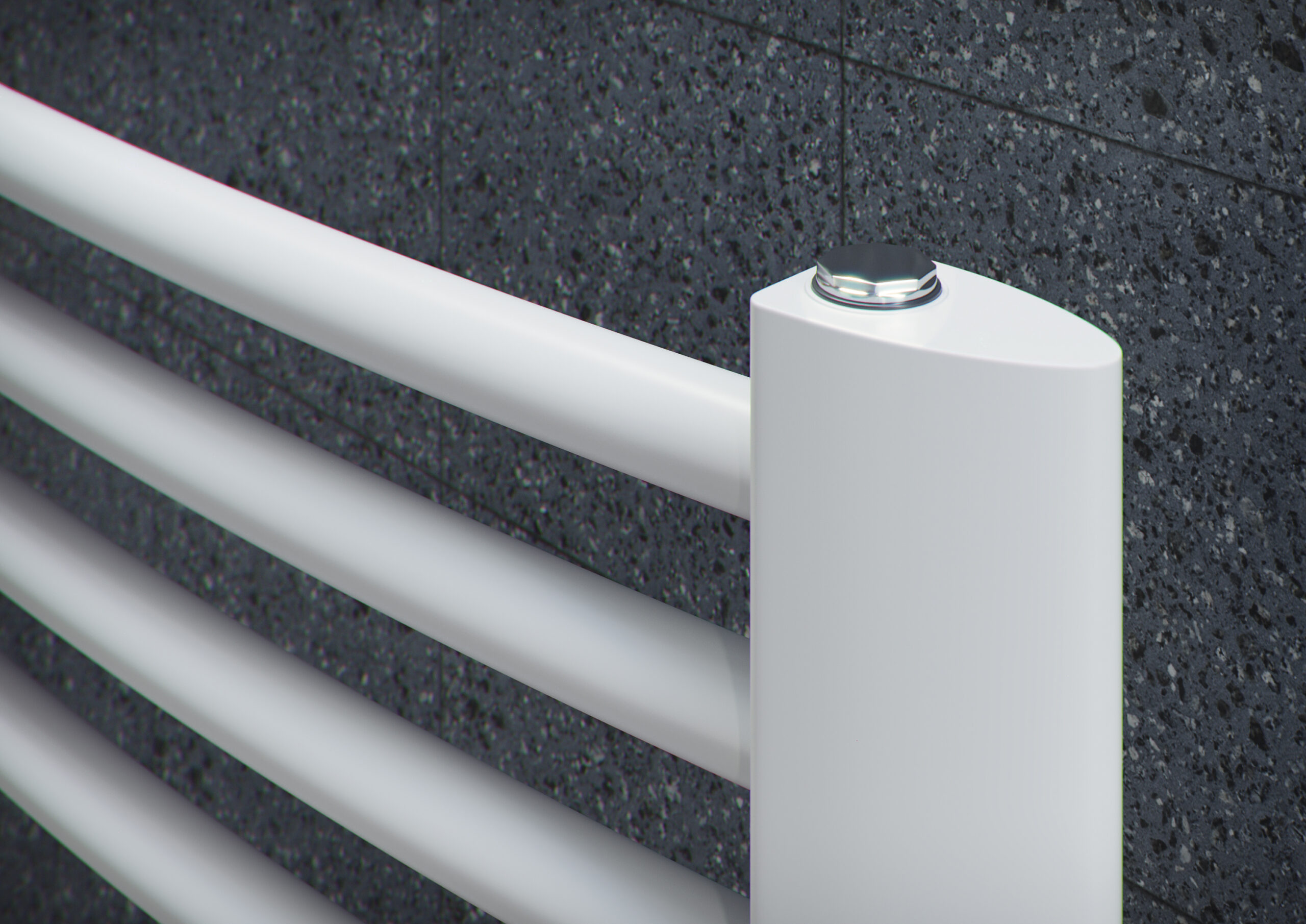 Fusion Studio TIFF File Pollux Designer Towel Radiator (WHITE)