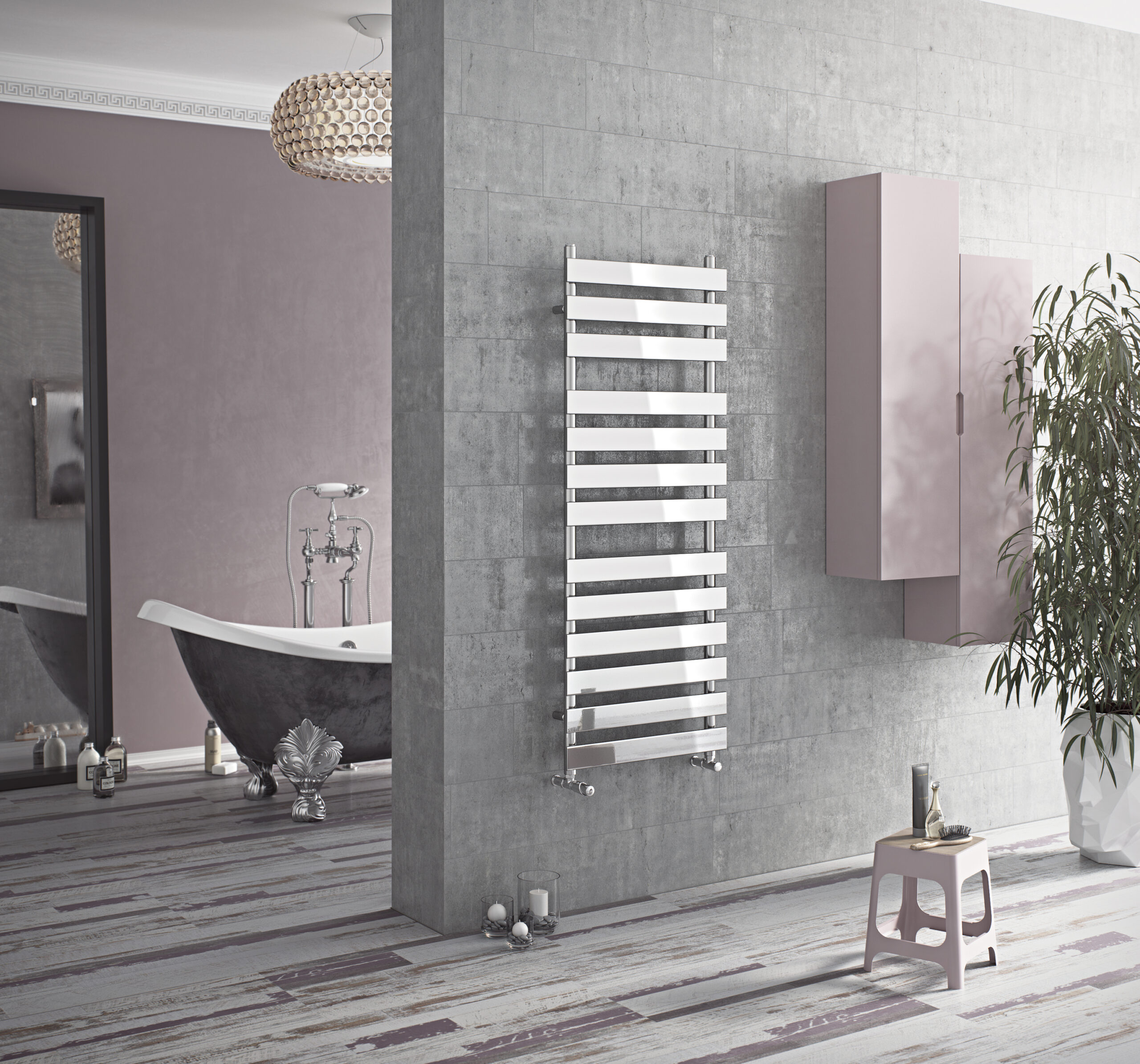 Primus-Chrome-scaled-2.jpg Primus Chrome Designer Towel Radiator (CHROME)