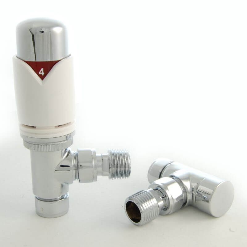 REALM-2-AG-W_800-1.jpg Realm Angled Thermostatic Radiator Valve White Wheel-head & Lock-shield