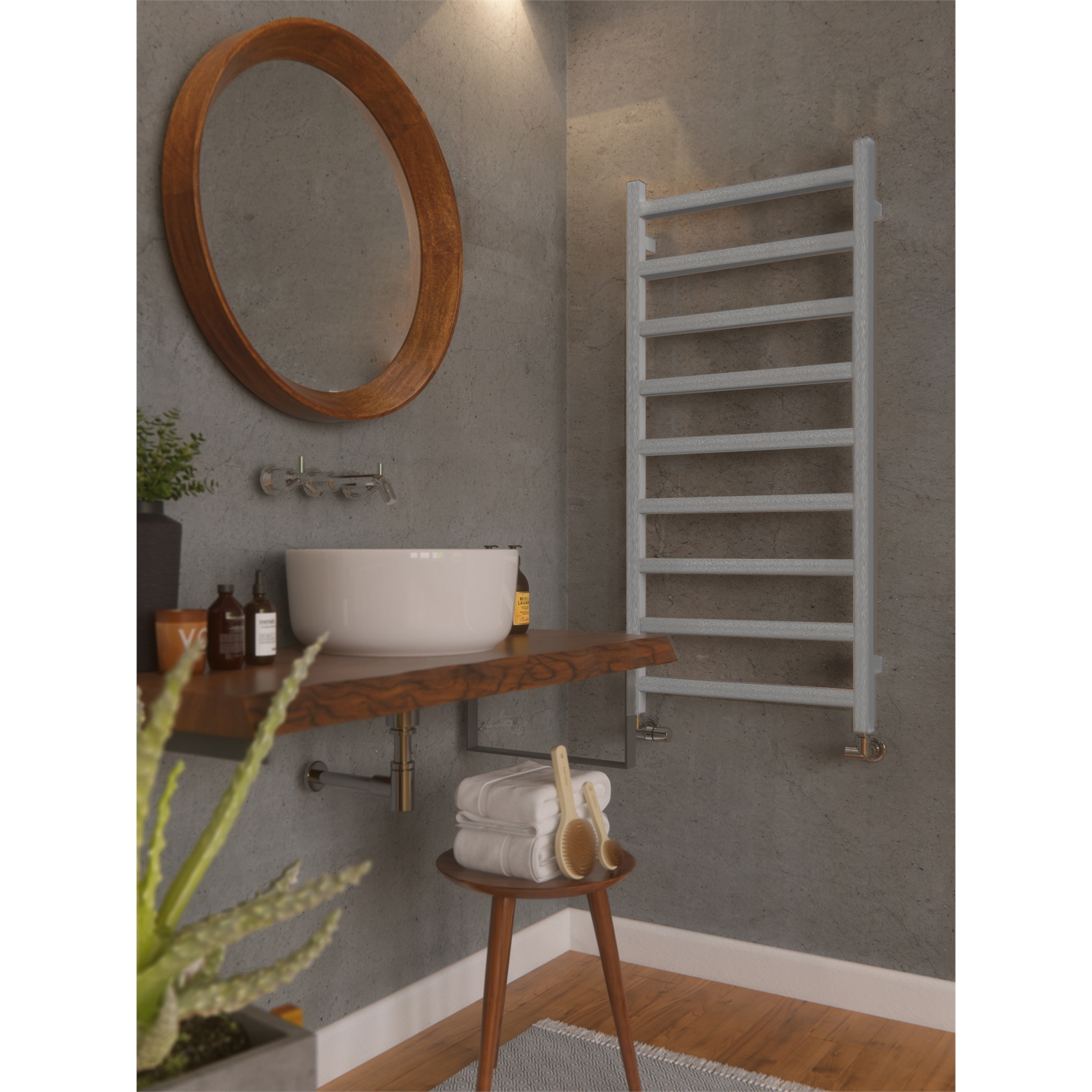 Terma-Simple-Towel-Warmer-1200-x-500mm-Graphite-1.jpg Terma Simple Designer Towel Warmer 1200 x 500mm Graphite