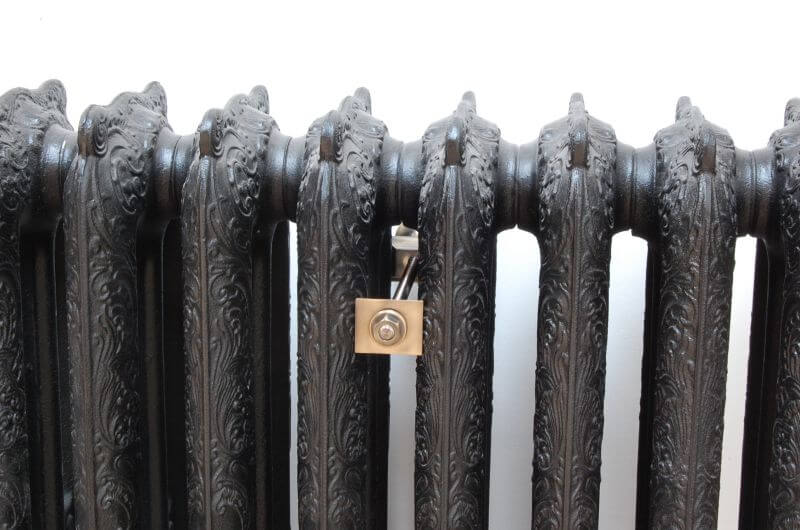 W-TRS-LUX-AB-LS01_800-1.jpg Cast Iron Designer Radiator Luxury Wall Stay Fixing - Antique Brass
