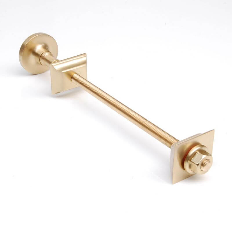 W-TRS-LUX-B_800-1.jpg Cast Iron Designer Radiator Luxury Wall Stay Bracket - Polished Brass