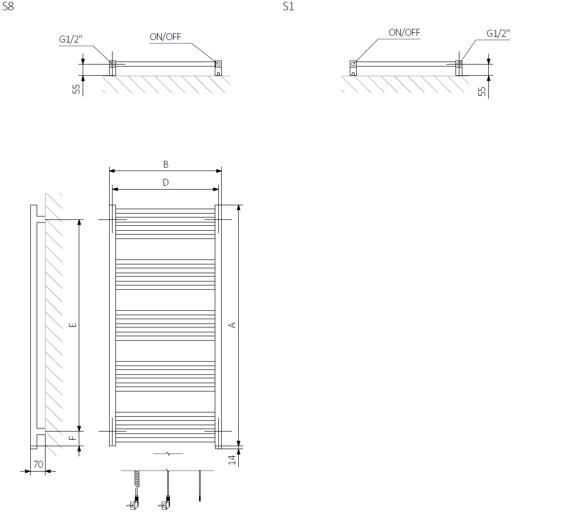 fiona_one-1.png Terma Fiona One Electric Designer Towel Rail