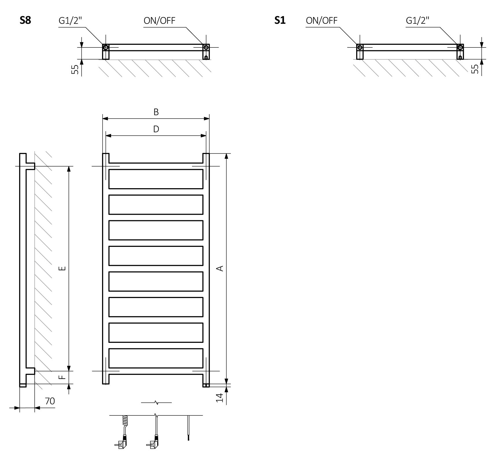 simple-one_03-1.jpg Terma Simple One Electric Designer Towel Rail