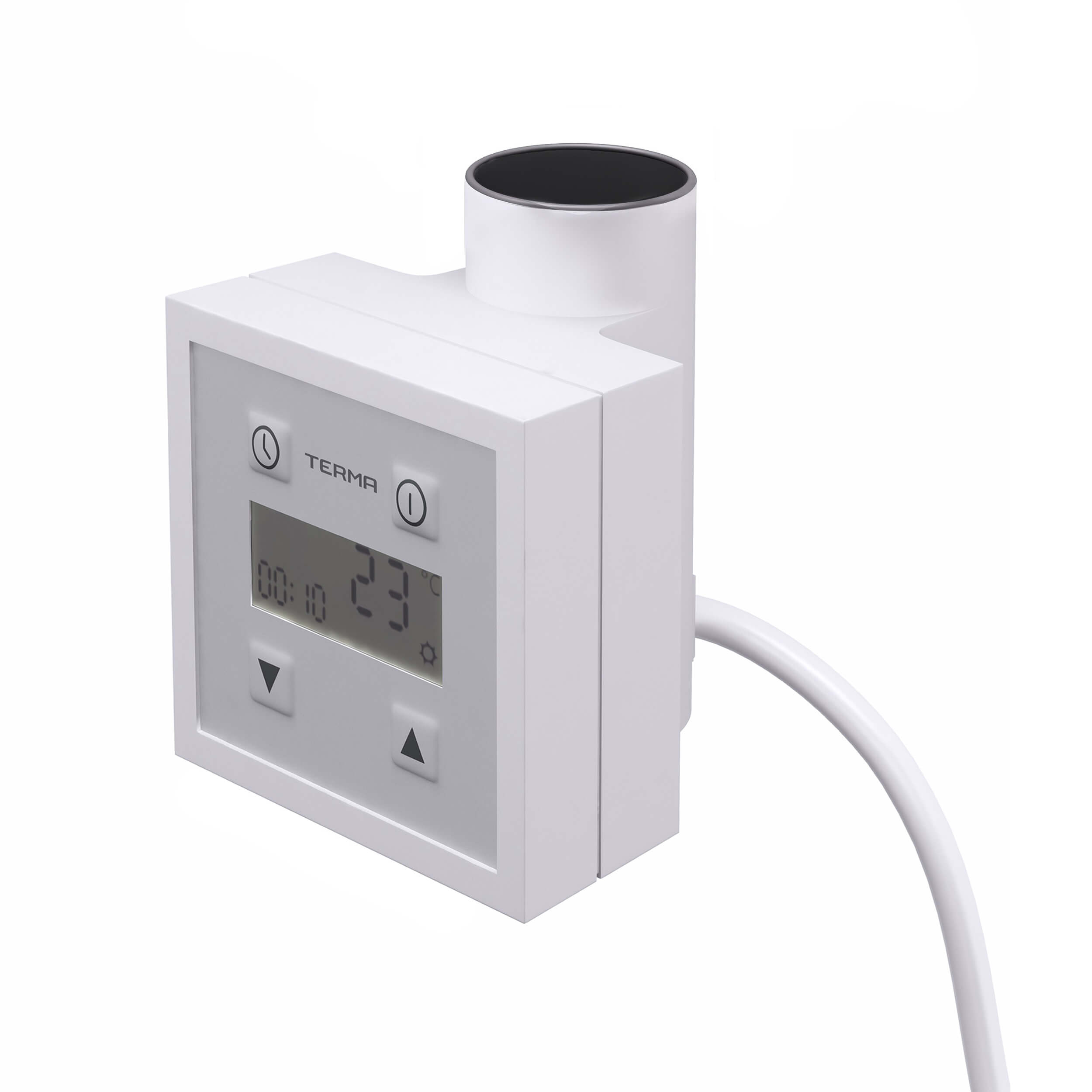terma_sterownik_SKT3_916-1.jpg Terma KTX 3 Thermostatic Heating Element Controller – White with White Cable